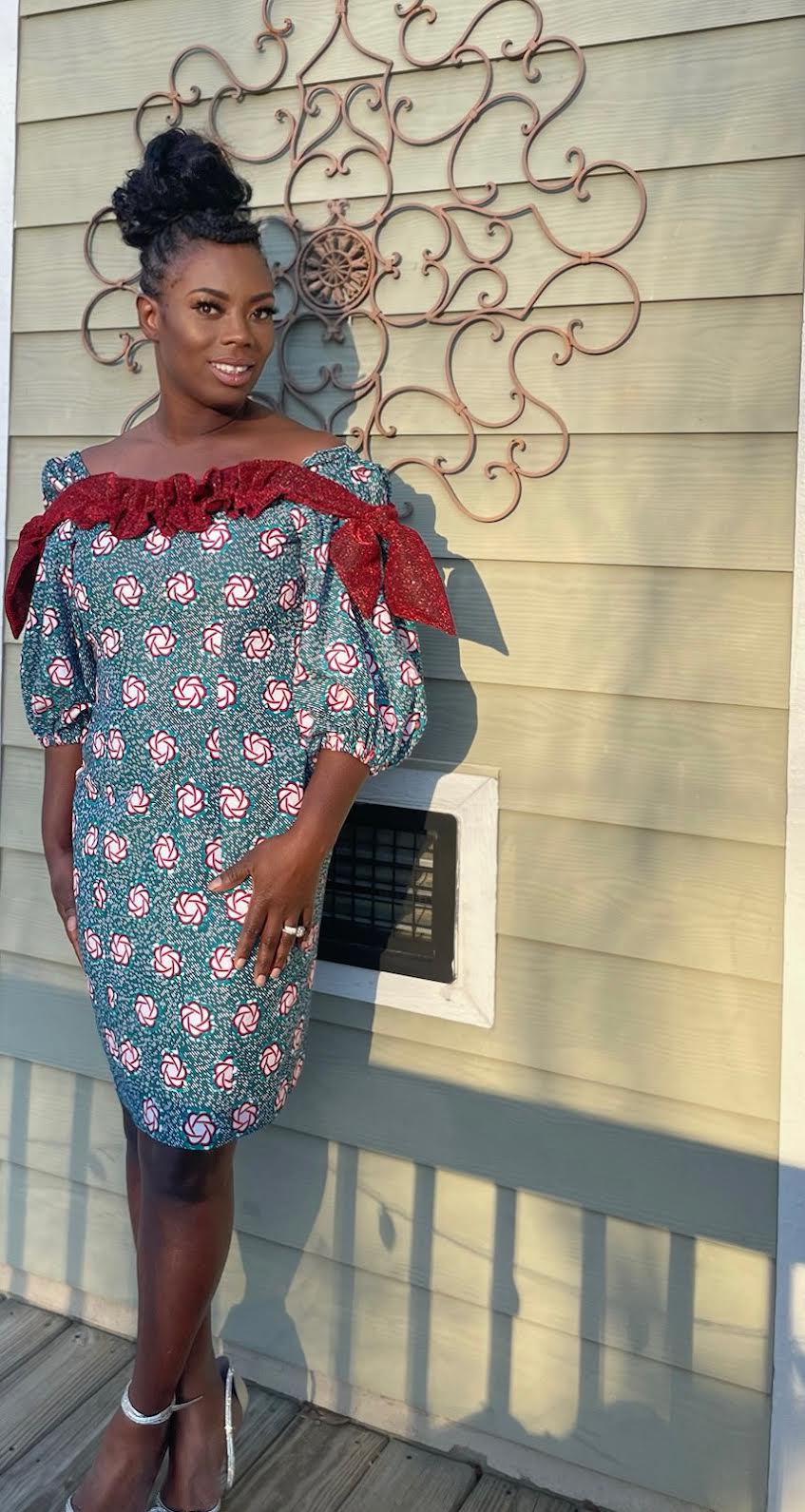 Adwoa Ankara Dress